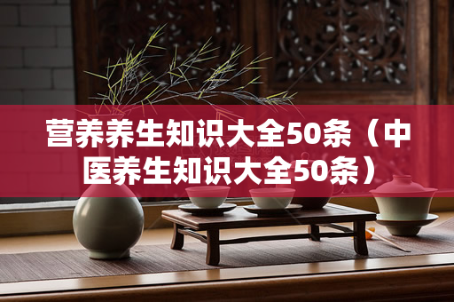 营养养生知识大全50条（中医养生知识大全50条）