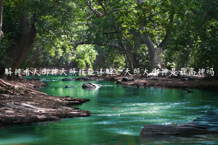 解神者大御神天照技能详解_天照大御神是最高神吗