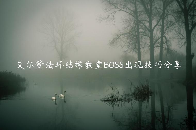 艾尔登法环结缘教堂BOSS出现技巧分享