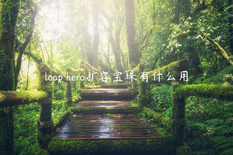 loop hero扩容宝珠有什么用