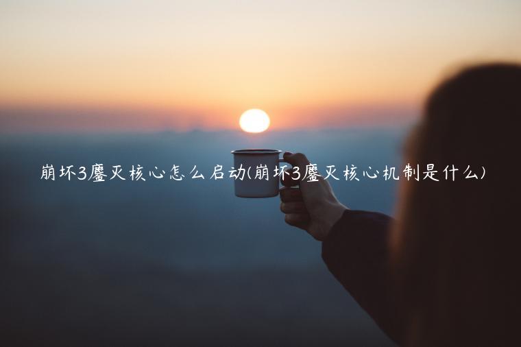 崩坏3鏖灭核心怎么启动(崩坏3鏖灭核心机制是什么)