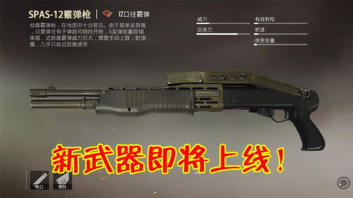 spas-12(和平精英SPAS12霰弹枪强度分析和平精英spas12怎么获得)