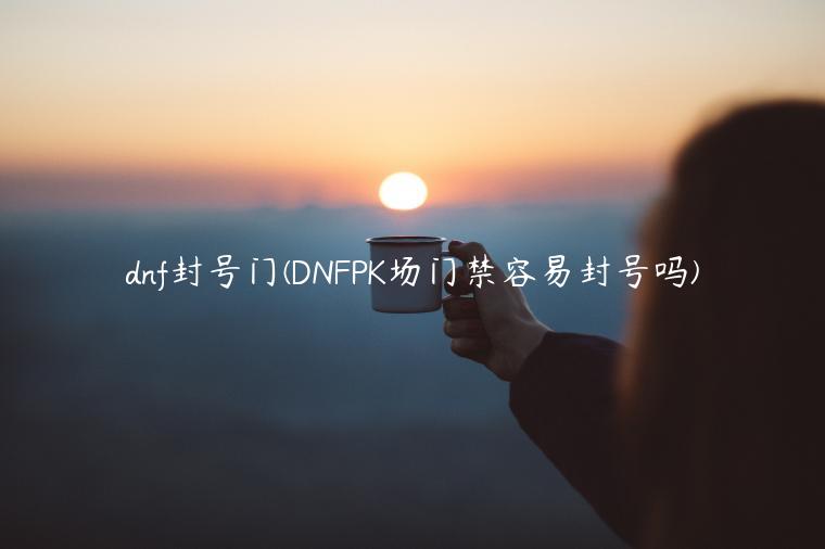 dnf封号门(DNFPK场门禁容易封号吗)