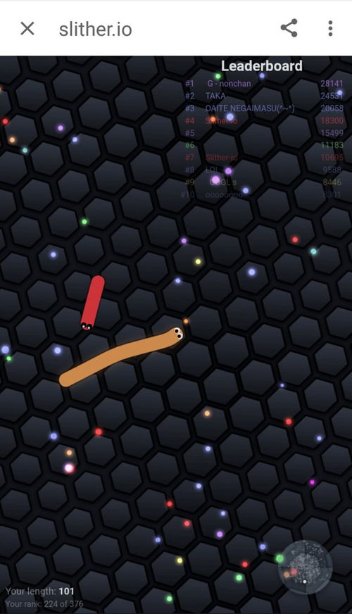 slither.io(slither.io怎么那么卡)